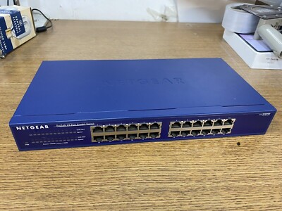 NETGEAR JGS524 ProSafe 24-Ports External Switch PORTS DEFECTIVE **READ**
