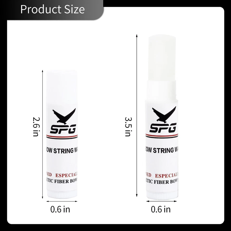 Cuerda de arco de cera FENJANER de 6 piezas para mantenimiento de ballesta y arco recurvo Foto 2 de 4