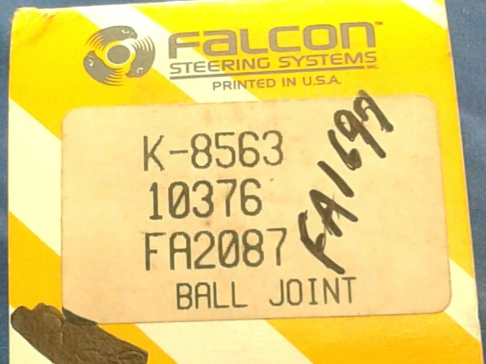 Junta rótula Falcon K-8563 inferior 4x4 Ford Ranger Explorer Bronco appl 1990-92 Foto 2 de 4