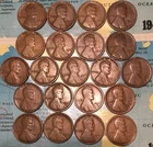 (1909-P-1914-P) 1913-D 1915-P&D (1916-PD&S-1919-D&S)  21/G-FINE//LINCOLN CENTS!!