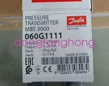 NEW Danfoss Pressure transmitter MBS3000 060G1111 FedEx or DHL or UPS shipping.