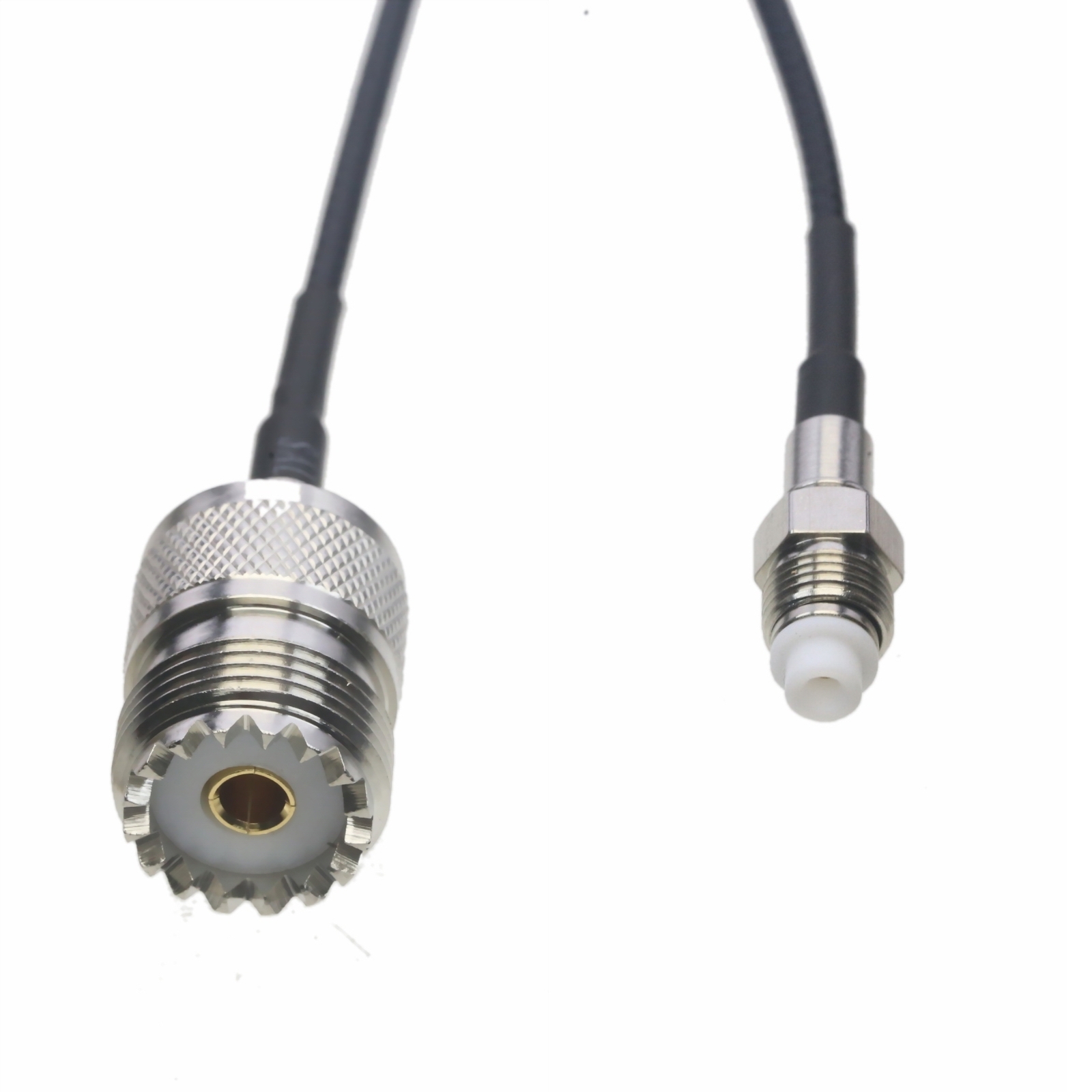 RF coax Cable FME jack to SO239 female RG316 6