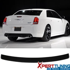 Fits 11-23 Chrysler 300 300C 300S Unpainted Trunk Spoiler Wing - ABS