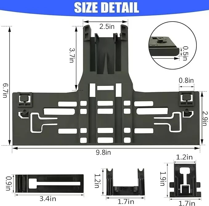 KDFE104HPS0 KitchenAid Dishwasher Upper Adjuster Rack Kit | eBay