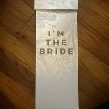I’m The Bride Wine Glass