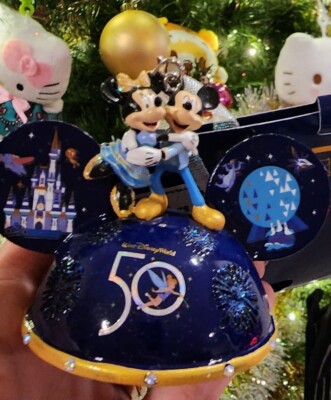 NWT Disney Ears Hat Ornament 50th Anniversary Walt Disney