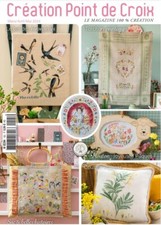 French cross stitch magazine Creation point de croix No.105