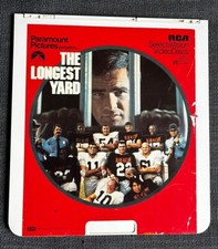 CED VideoDisc The Longest Yard 1974 Starring Burt Reynolds, Paramount Pictures