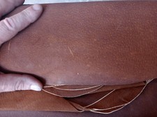 scamosciato tapiro vera pelle pellame 0.8mm morbido 9,6 - 12,4 piedi quadri