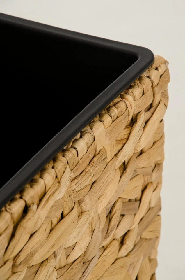 VIVANNO Pflanzkübel Blumenkübel Wasserhyazinthe WILD 60 cm Natur - Bild 4 von 4