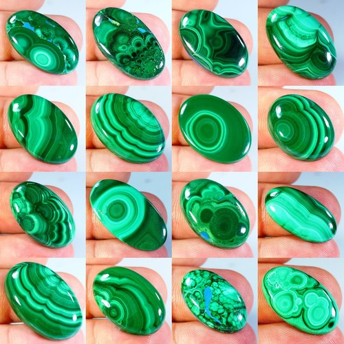 Lot De Cabochons En Aigue-marine Naturelle - Forme Ovale, Couleur Bleue, Brut Poli - Plus De 25 Pièces