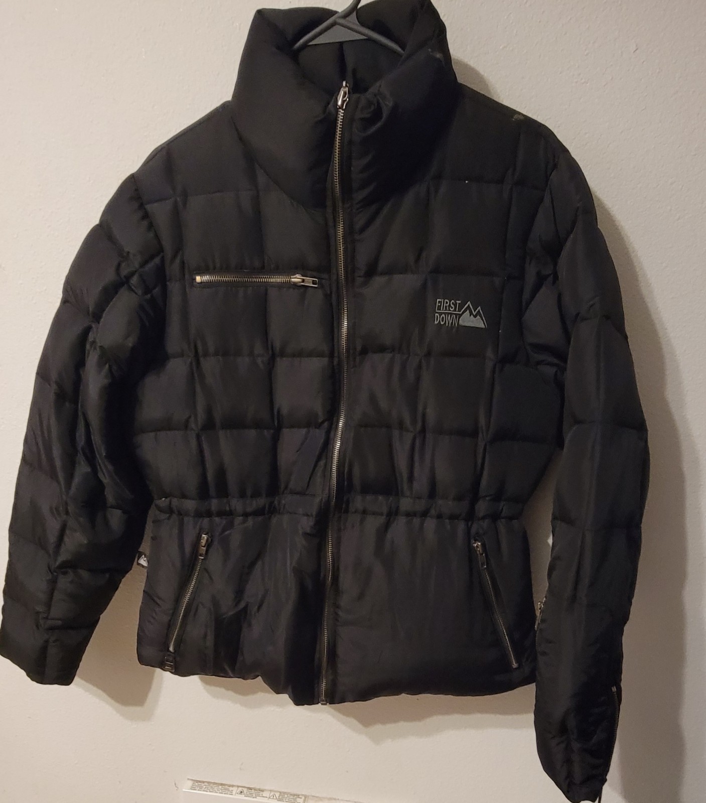 First Down Down Filled puffer jacket Size Medium … - image 2