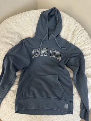 Men's Cuffys Cape Cod Size S Blue Hooded Sweatshirt