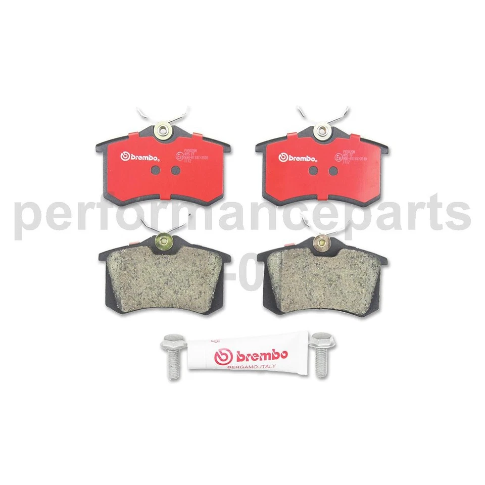 Brembo Front Rear Disc Brake Pad Set fits 1999-1999 Audi A4 Quattro - Image 3 of 4