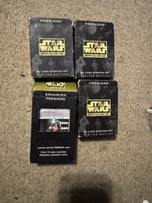 Star Wars Customizable Card Game Starter Set And Enhanced Premiere Pack