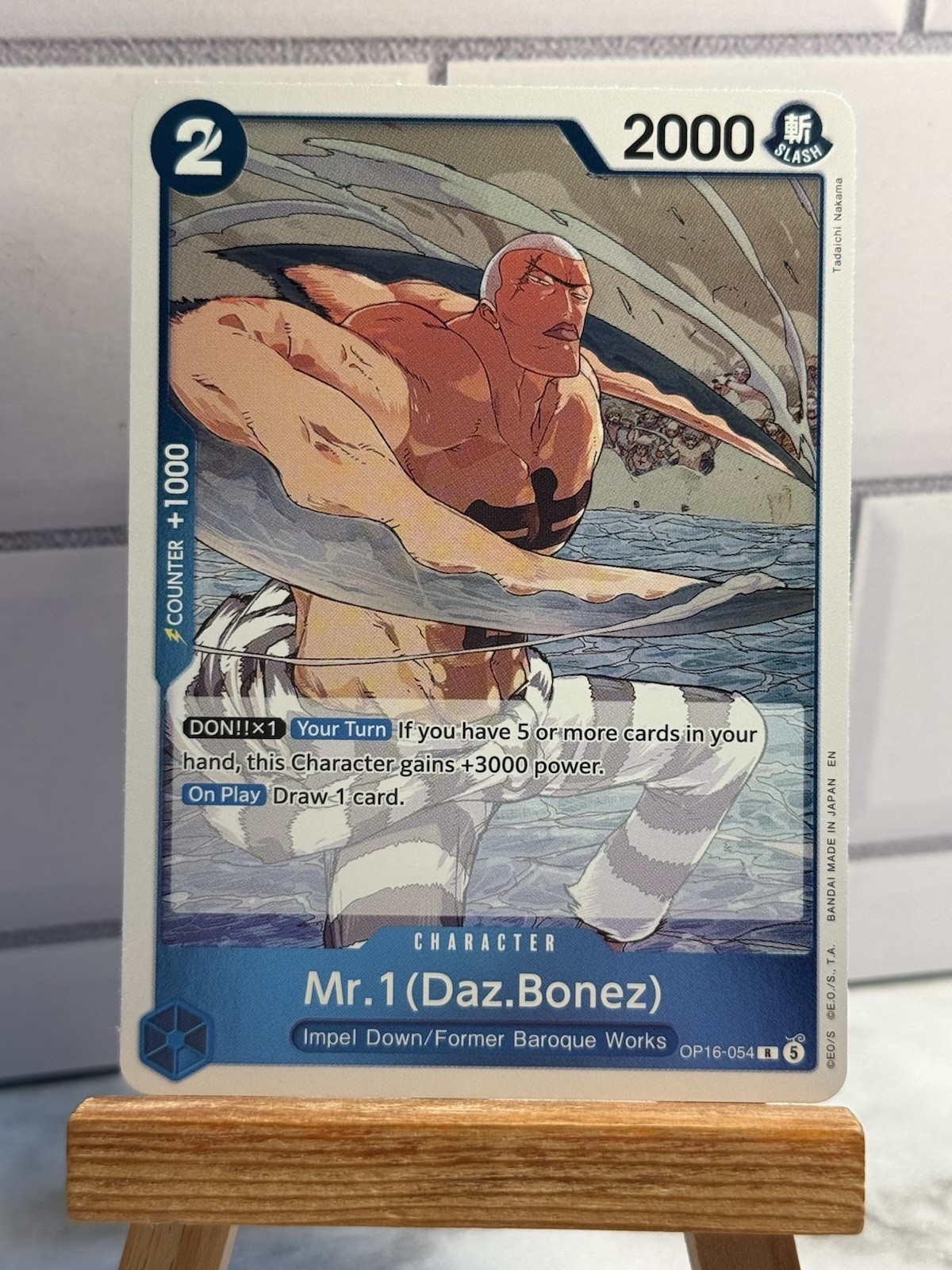 Mr.1 (Daz.Bonez) OP16-054 -The Time of Battle (OP16)