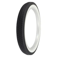 WESTWIND TIRE 20" X 2.125" BLACK/WHITE SIDEWALL TIRE W-007 S2