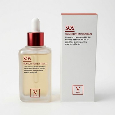 FAU Skin Solution SOS Serum 100ml Cica Propolis Tea Tree Sensitive Red Skin Care