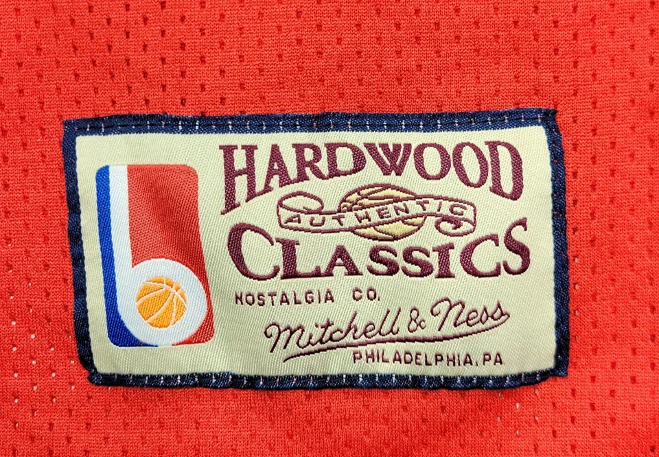 Camiseta WASHINGTON WIZARDS John Wall #2 Mitchell Ness Hardwood Classic 2XL - Imagem 2 de 4