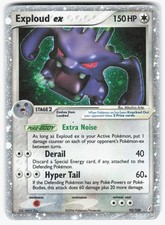 Exploud ex Holo Ultra Rare EX Crystal Guardians 92/100 HP