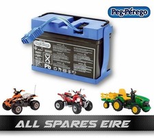 BATTERIA DI RICAMBIO ORIGINALE PEG PEREGO 12VOLT 8AH BATTERIA TRATTORE JOHN...