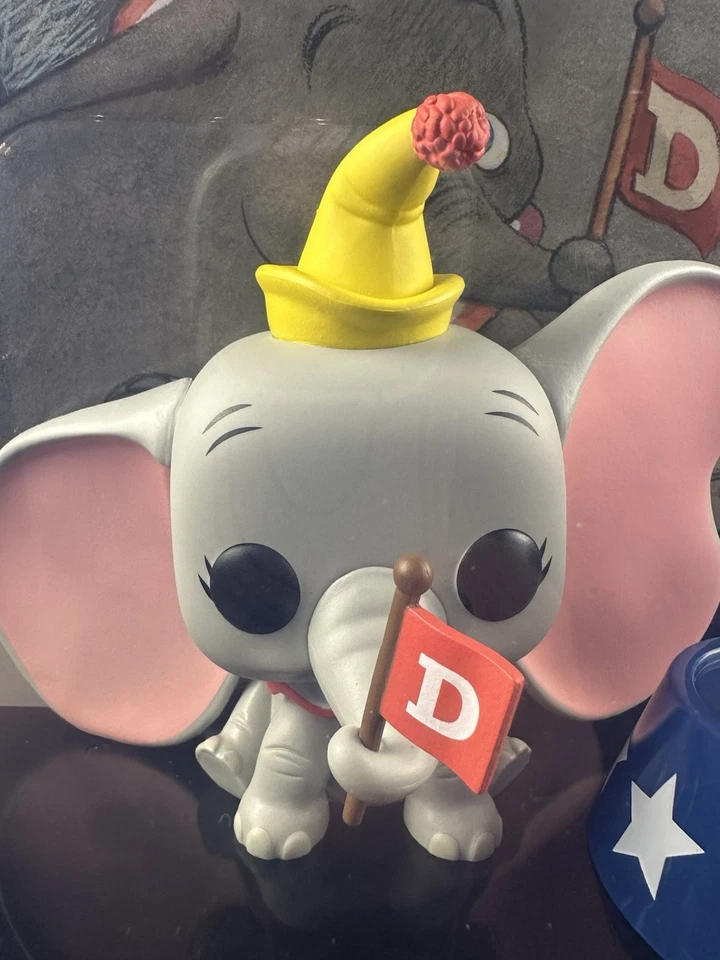 Funko Pop! Póster de la película de celebración de Disney 100 Dumbo y Timothy Mouse #13 🔥BONITO Foto 2 de 4