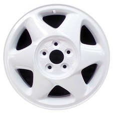 Wheel Rim Ford Taurus 16 1993-1995 F3DC10007CA OEM Factory Left White OE 3065