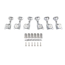 Kaish Locking Guitar Tuners Chrome 3 Left 3 Right