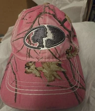 Mossy Oak Pink Camo Hat Women’s Adjustable Cap