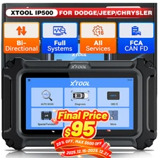 XTOOL IP500 For Dodge, Jeep, Chrysler Full System Diagnostic Tool OBD2 Scanner
