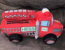 Hess Red Fire Truck 2020 Plush Firetruck Lights Sound