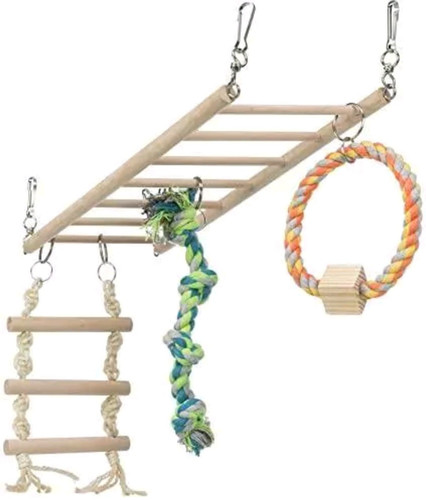 TRIXIE Small Animal Suspension Bridge, Cage Accessories, Pet Toys, (OPEN BOX)