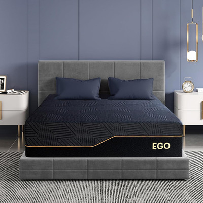 EGOHOME 14 Inch King Size Memory Foam Mattress for Back Pain, Cooling Copper Gel