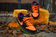 Men's SB DUNK Low Night of Mischief Halloween BQ6817-006 Size US 7-12