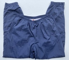 Vintage Nike Pants Men  s M Navy Blue Joggers Lined Windbreaker 90  s