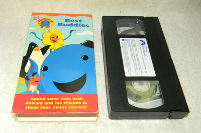 Oswald: Best Buddies ~ VHS Tape ~ 2003 Nickelodeon Nick Jr. ~ Animated Cartoon