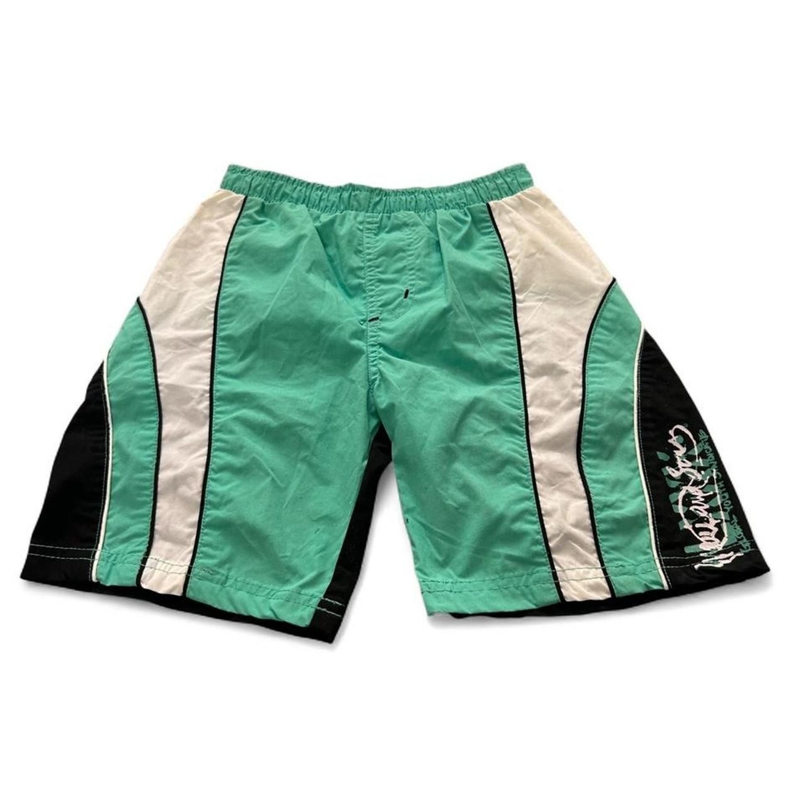 Vintage 90s Maui Built Y2K Baggy Surf Trunks Size XS