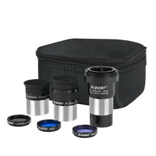 SV233 7-Piece Eyepiece  Filter Accessory Kit, Includes Two 1.25  Eyepieces, ...