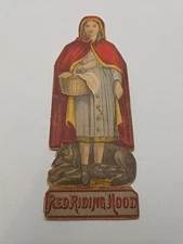 Red Riding Hood cut-out by Lydia L. Very  Published by L. Prang & Co. ca. 1863