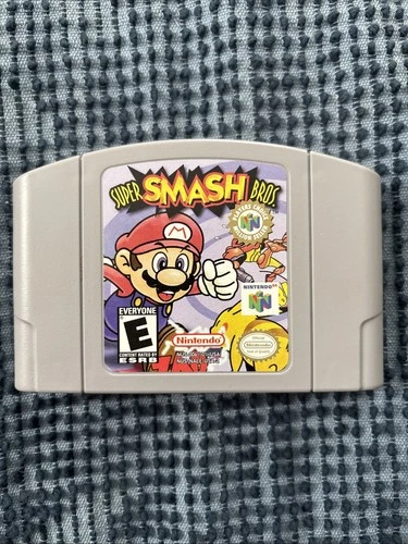 Super Smash Bros. N64 (Nintendo 64 1996) Cartridge Only PCMS - Tested