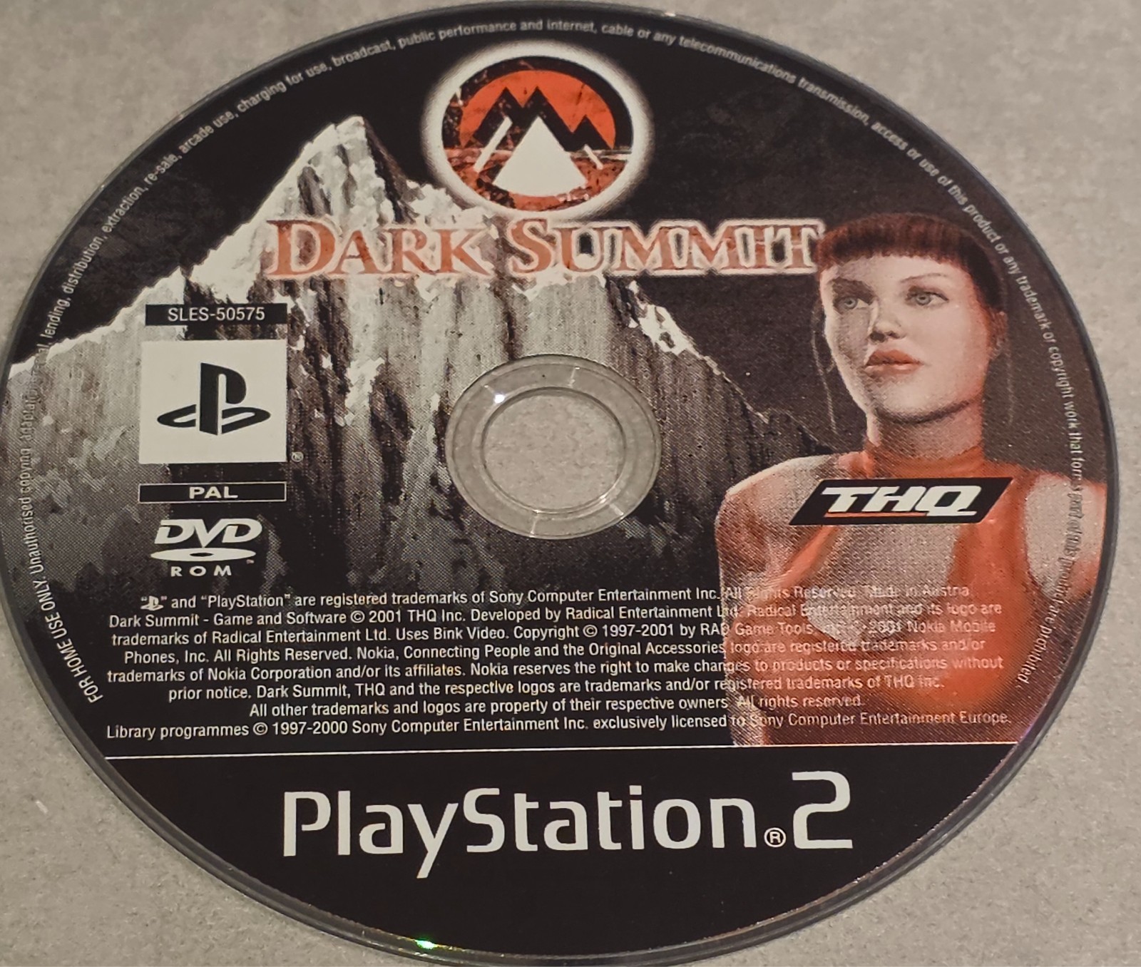 DARK SUMMIT PLAYSTATION 2 PS2 ON
