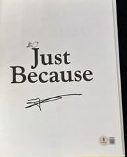Matthew McConaughey Signed Just Because HC Book 1st/1st BAS COA Autograph
