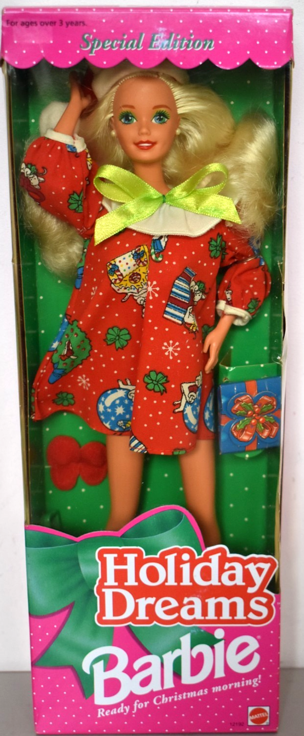 1994 Playline Collector Special Edition HOLIDAY DREAMS Vintage Blonde Barbie