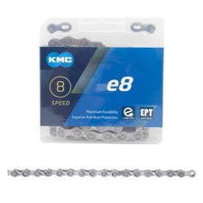 KMC E8 EPT Chain - 8-Speed, 122 Links, E-Bike Compatible
