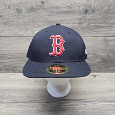 Authentic New Era MLB On-Field 59Fifty Fitted Boston Red Sox Navy Red SZ 7 3/8