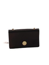 Borsa donna Ted Baker nera in pelle geometrica con tracolla in poliestere