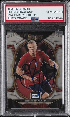 その他 haaland psa9 2019 ERLING HAALAND SIGNED AUTOGRAPHED TRADING CARD PSA DNA AUTO 10