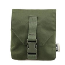 Elmon MINIMI 100 Round Box Pouch - MOLLE Compatible Durable Storage