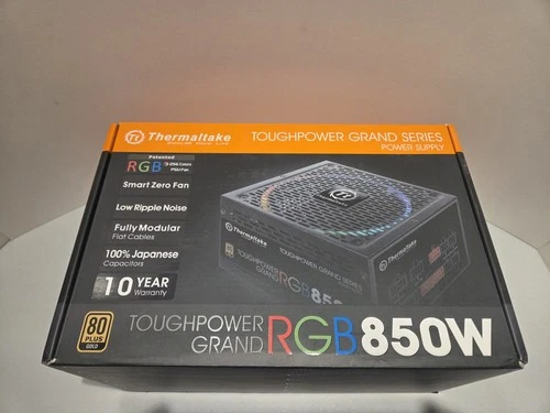 Thermaltake Toughpower Grand RGB 850W 80+ Gold Fully Modular ATX PSU