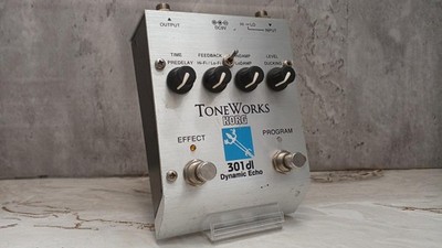Korg ToneWorks 301DL Dynamic Echo Delay Pedal Ducking LoFi HiFi PreDelay 1s Time